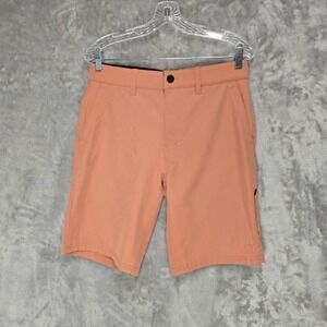 Hurley Mens Phantom Hybrid Walk Shorts Sz 30 Surf Skate Gorpcore Coastal Salmon